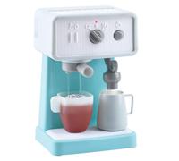 Playgo Kaffeemaschine Espressomaschine mit echten Funktionen Milchaufschäumer, 3