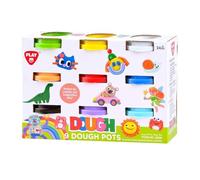 Playgo set argilla giocattolo colorato 9 colori - 9 x 56 grammi
