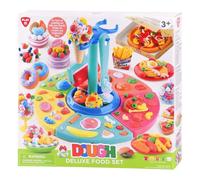 Playgo Set da gioco in argilla per mangiare di lusso - 5 vasetti di argilla colorata