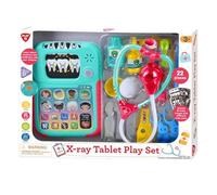 Playgo Set di immagini a raggi X giocattolo - Set da medico per gioco di ruolo da 22 pezzi