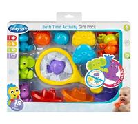 Playgro Bath Time Activity Gift Pack, Giochi da Bagno per Bambini, Animali, Barche, 15 Pezzi, Dai 6 Mesi in Su