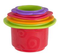 Playgro Ciotole per bagnetto, 4 pezzi, Giocattoli per bebè, A partire da 9 mesi, Senza Bisfenolo A, Multicolore, 40217