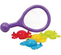 Playgro Gioco per bagnetto con retino e 4 formine, A partire da 6 mesi, Multicolore, 40118