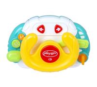 Playgro Little Tunes Mini Driver, Volante interattivo per Bambini, Giocattolo Portatile con Suoni e Canzoni, Musica e luci, dai 9 Mesi in su