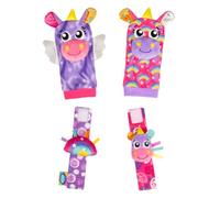 Playgro Set sonaglio per polso e piede di Stella