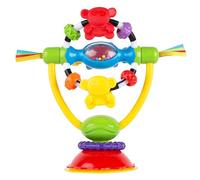 Playgro Sonaglio Rotante con Ventosa, Per Tavoli e Seggioloni, Senza Bisfenolo A (BPS), A Partire da 6 Mesi, Giocattolo a Dondolo per Seggiolone, Giallo/Rosso, 40121
