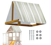 Playground Ground Berbate, baldacchino da gioco,Baldacchino di sostituzione del set di oscillazioni | Copertura impermeabile da sole, di attrezzature per parchi giochi, vele per bambini per bambini
