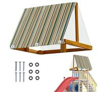 Playground Shade Canopy, Playhouse Canopy Replacement, Waterproof Sunproof Cover, Oxford Cloth for Equipment and Kids' Outdoor Play, 89,76 x 42,91 pollici