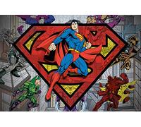Playhouse Puzzle 1000 Pieces 29.5"X20"-Superman & Villians