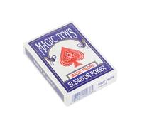 Playing Cards, Decks of Cards, 3.54x2.68inches, Magic Props, Close-Up Trick Prop, Silent Feature Design, Sl inished, Ideal for Party Entertainment Street Show Use, Blue/Red