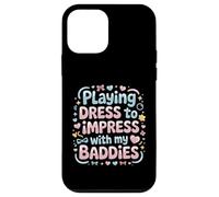 playing dress to impress with my baddies Custodia per iPhone 12 mini