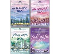 Playing For Keeps Series By Becka Mack - Set di 4 libri da collezione (Consider Me, Play with Me, Unravel Me & Fall with Me)