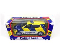 PLAYJOCS GT-8171 Auto Polizia Locale Macchina metallica Giocattolo per bambini e collezionisti.
