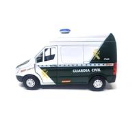 PLAYJOCS GT-8184 FURGON Guardia Civile veicolo metallico, giocatore per bambini e collezionisti.