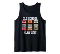 Playlist della vecchia scuola Nostalgia Vibes Cassette Canotta