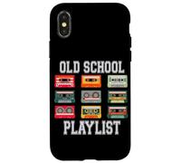 Playlist della vecchia scuola Nostalgia Vibes Cassette Custodia per iPhone X/XS