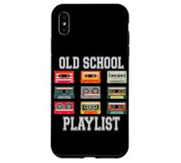 Playlist della vecchia scuola Nostalgia Vibes Cassette Custodia per iPhone XS Max