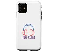 Playlist musicale per ragazze Just Chillin pronta per l'estate Custodia per iPhone 11