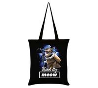 Playlist Pets Stand by Meow Borsa tote nera, Nero