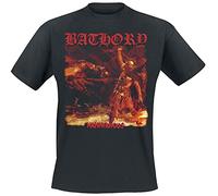 Playlogic International(World) Bathory Hammerheart, T-Shirt Manica Corta Uomo, Nero, Large