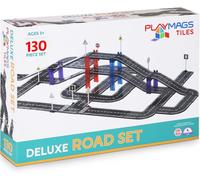 Playmags Magnetico Piastrelle Strada Set per Bambini - 130-Pieces Mattoncini