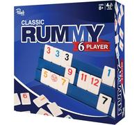 Playmags Point Games Rummy Cube - Set Per 6 Giocatori, Gioco Classico Per Famiglie, Età 8+ Con Più Piastrelle, Sei Scaffali, Ideale Per Bambini, Adulti E Serate Di Gioco In Famiglia