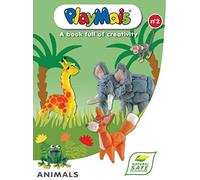 Playmais 4512 - Collage, Libro Animali [Importato da Francia]