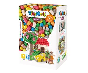 Playmais Basic Large Jeu de Construction pour Les Enfants à partir de 3 Ans | Plus de 700 pièces | stimule la créativité et la motricité | Cadeau Parfait pour Filles et garçons | Made in Germany…