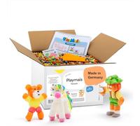 PlayMais Eduline Mosaic Kit Costruzioni per Bambini da 3 Anni I 12.000 Pezzi I Giocattolo Naturale I stimola creatività e capacità motorie I Regalo per Ragazze e Ragazzi I Made in Germany