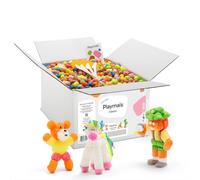 Playmais Eduline, set da 2000 pezzi, giocattolo naturale, con 4 spugne, 4 coltelli, vegano, responsabile e sicuro per bambini e ambiente, a partire dai 3 anni in su
