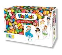 PlayMais Fun TO Play Fashion Kit Creativo per Bambini da 5 Anni in su I 550 Pezzi, con Modelli e Istruzioni I Giocattolo Naturale I Promuove la creatività e l'abilità motoria