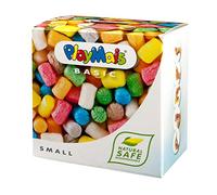 PlayMais BASIC SMALL kit costruzioni per bambini da 3 anni | 150 pezzi | giocattolo naturale | stimola creatività e capacità motorie | regalo per ragazze e ragazzi | Made in Germany