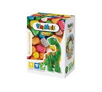 PlayMais ONE Dinosaur Set creativo per bambini da 3 anni I Più di 70 pezzi con istruzioni I Giocattolo naturale | Promuove la creatività e le abilità motorie | Regalo per ragazze e ragazzi