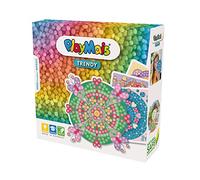 PlayMais MOSAIC TRENDY MANDALA kit creativo per bambini dai 6 anni | Oltre 3.000 pezzi e 6 adesivi a mosaico con motivi Mandala | Promuove la creatività e l'abilità motoria | Giocattoli naturali