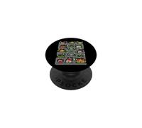 Playmat Papà Indietro Giocattolo Auto Road Map Bambini PopSockets PopGrip Adesivo