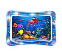 Playmat sensoriale ' con pesce sensoriale giocate tappetino Tummy Time Mat per gatti interni annoiati (H)
