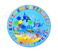 Playmat sensoriale ' con pesce sensoriale giocate tappetino Tummy Time Mat per gatti interni annoiati (B)