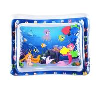 Playmat sensoriale ' con pesce sensoriale giocatore d' tappetino Tummy Time Gioca in per gatti interni annoiati (L)