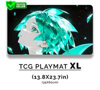 Playmat XL da Gioco - 35X60cm - Tappetino Mouse Desk Mat Anime Girls Jap ID0004