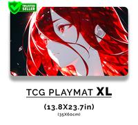 Playmat XL da Gioco - 35X60cm - Tappetino Mouse Desk Mat Anime Girls Jap ID0015