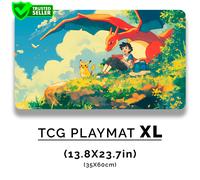 Playmat XL da Gioco - 35X60cm - Tappetino Mouse Desk Mat - POKEMON - ID0015