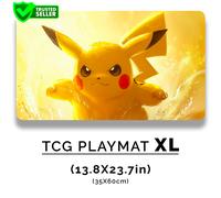 Playmat XL da Gioco - 35X60cm - Tappetino Mouse Desk Mat - POKEMON - ID0016