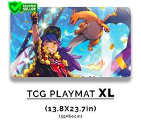 Playmat XL da Gioco - 35X60cm - Tappetino Mouse Desk Mat - POKEMON - ID0026