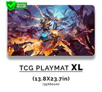 Playmat XL da Gioco - 35X60cm - Tappetino Mouse Desk Mat - TCG MAGIC - ID0086