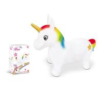 Unicorno Gonfiabile Cavalcabile Gioco Per saltare Rimbalzante Bambini 18m +