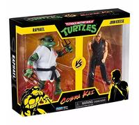 PLAYMATES - TMNT X COBRA KAI RAPHAEL VS JOHN KREESE AF 2PK NE - NOVELT - F59z