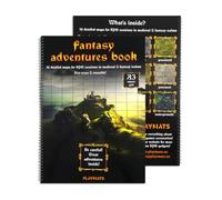 PLAYMATS Future_hex - Raccoglitore a secco A4 per giochi RPG
