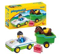PLAYMOBIL AUTO CON TRASPORTO CAVALLI