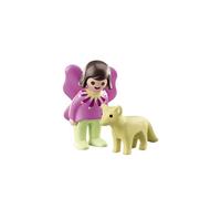 PLAYMOBIL 1.2.3 70403, Piccola Fata con Volpe, dai 18 Mesi ai 4 Anni