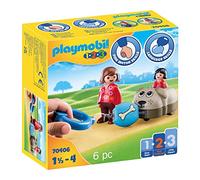 Playmobil Playset Playmobil 1.2.3 Cane Bambini 70406 (6 Pcs) S_0301_S2415229 Gio